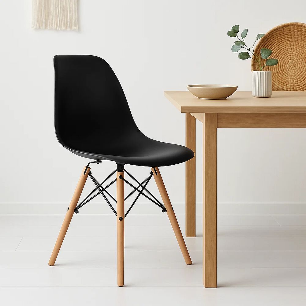 Silla Eames - Negro image number 1.0
