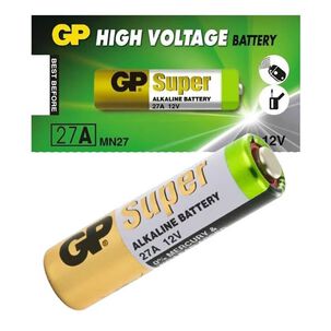 Pila Bater&iacute;a Para Control Gp 27a Pack De 5 Unidades