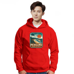 Poleron Flokitextiles Paisaje Chile