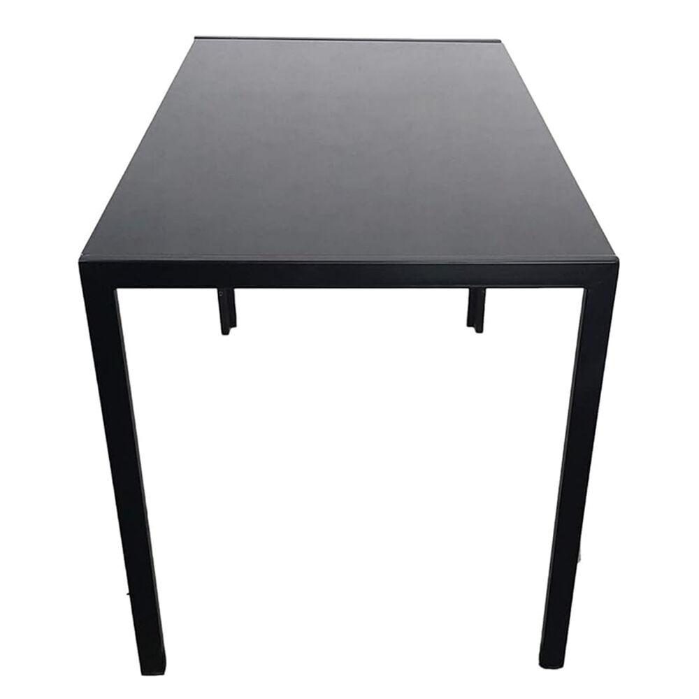 Mesa De Comedor Vidrio Negro 120x80x75cm image number 4.0