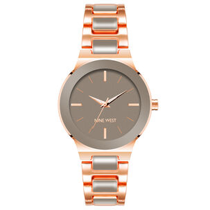Reloj Bicolor Nine West Mujer Nw/2908gyrg