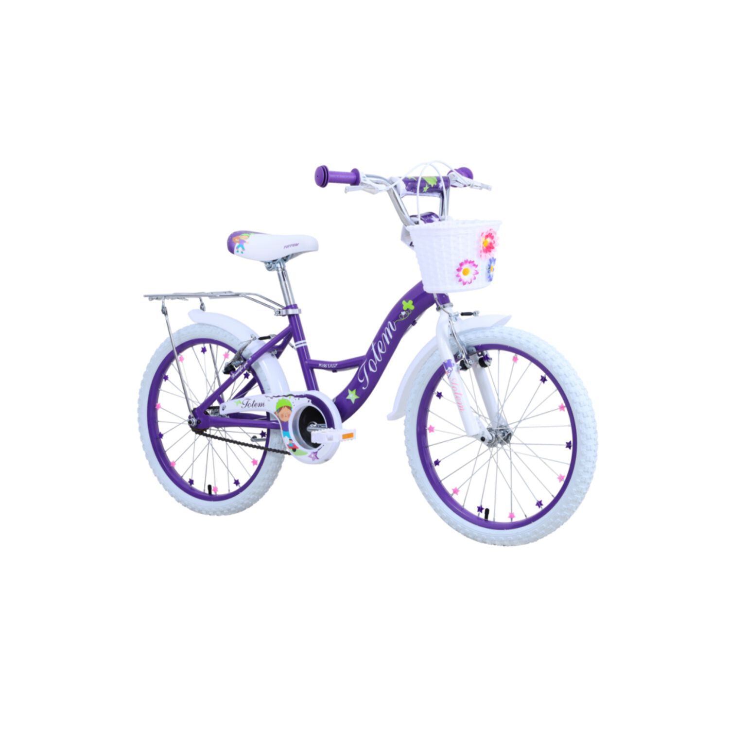 Bicicleta Totem Infantil Aro 20 Miss Lilly Violeta image number 1.0