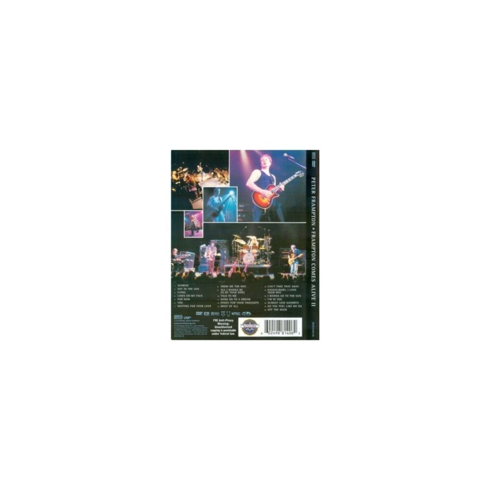Peter Frampton - Frampton Comes Alive Ii | Dvd image number 1.0