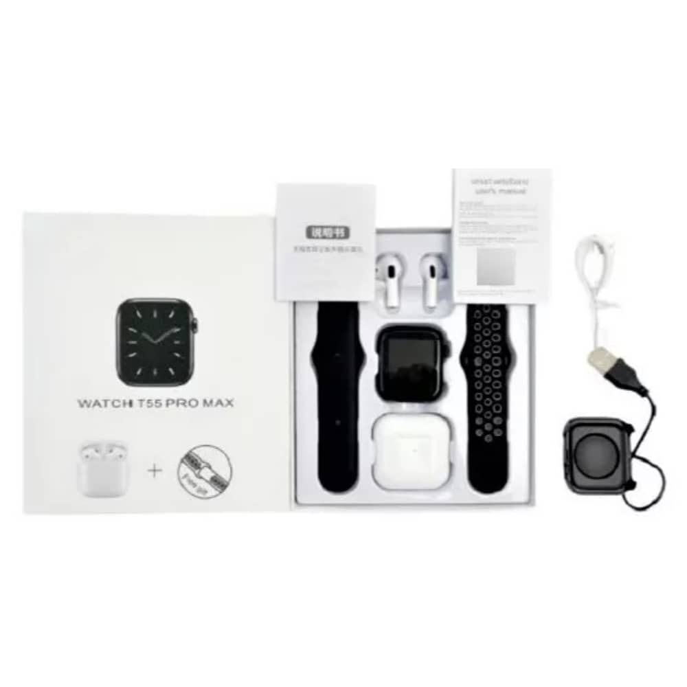 Reloj Inteligente T55 Pro Max + Aud&iacute;fonos image number 2.0