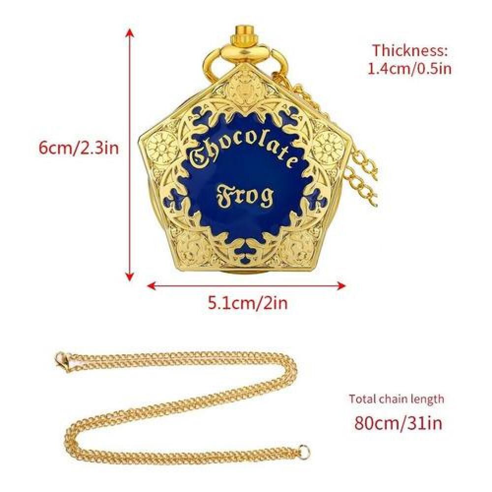 Reloj De Bolsillo Harry Potter Chocolate Frog Rana image number 4.0