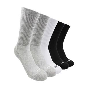 Pack 5 Calcetin Crew Largo Sport Top