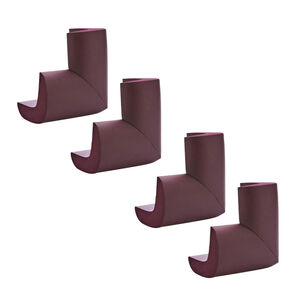 Pack 4 Esquineros Proteccion Bebe Antigolpes Goma Borde Mesa