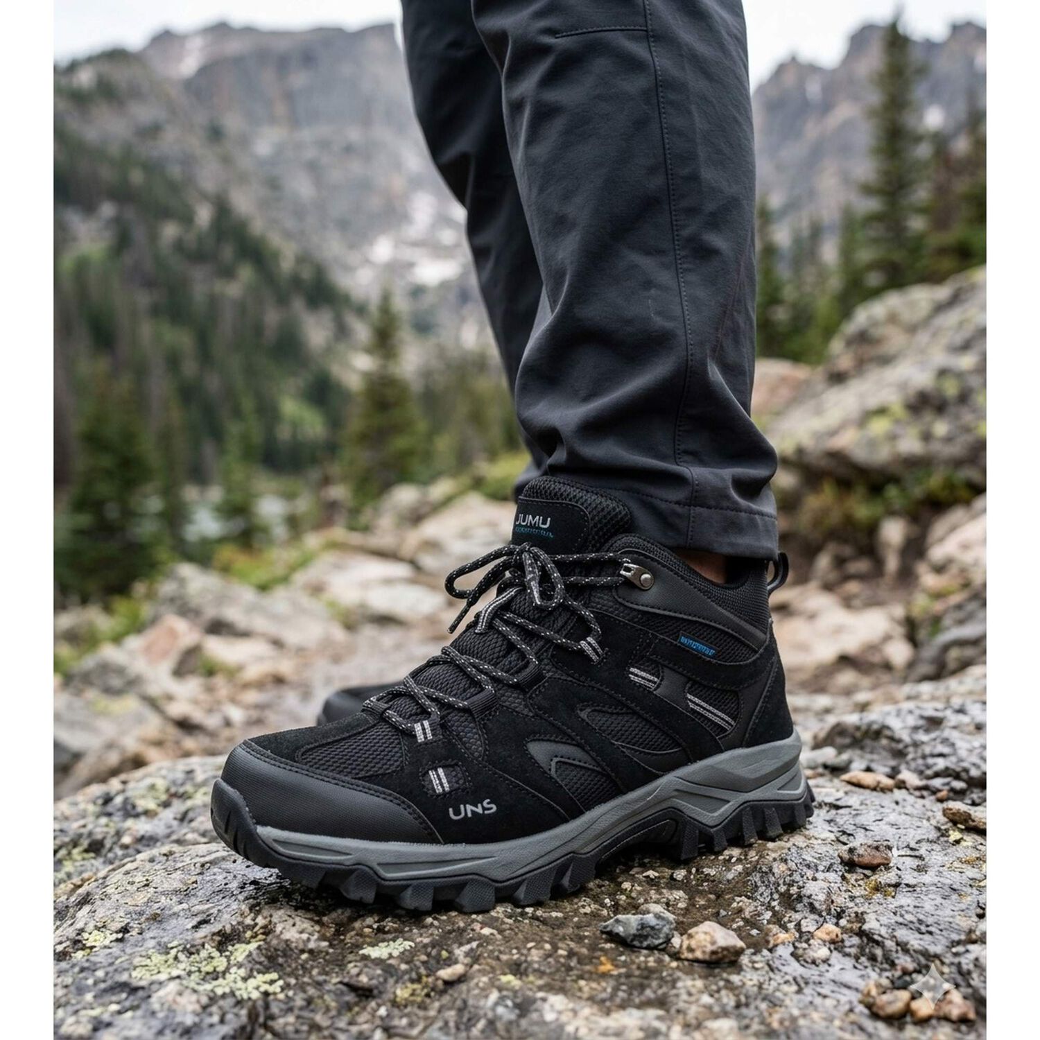Botin Outdoor Waterproof Tejo Negro Uns image number 4.0
