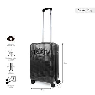 Set 3 Maletas Donna Karan Hot Town Cabina Mediana Grande Negras
