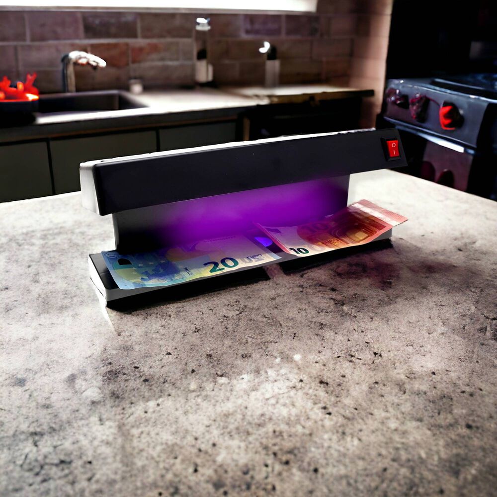 Detector De Billetes Falsos Con Doble Luz Ultra Violeta 6w image number 3.0