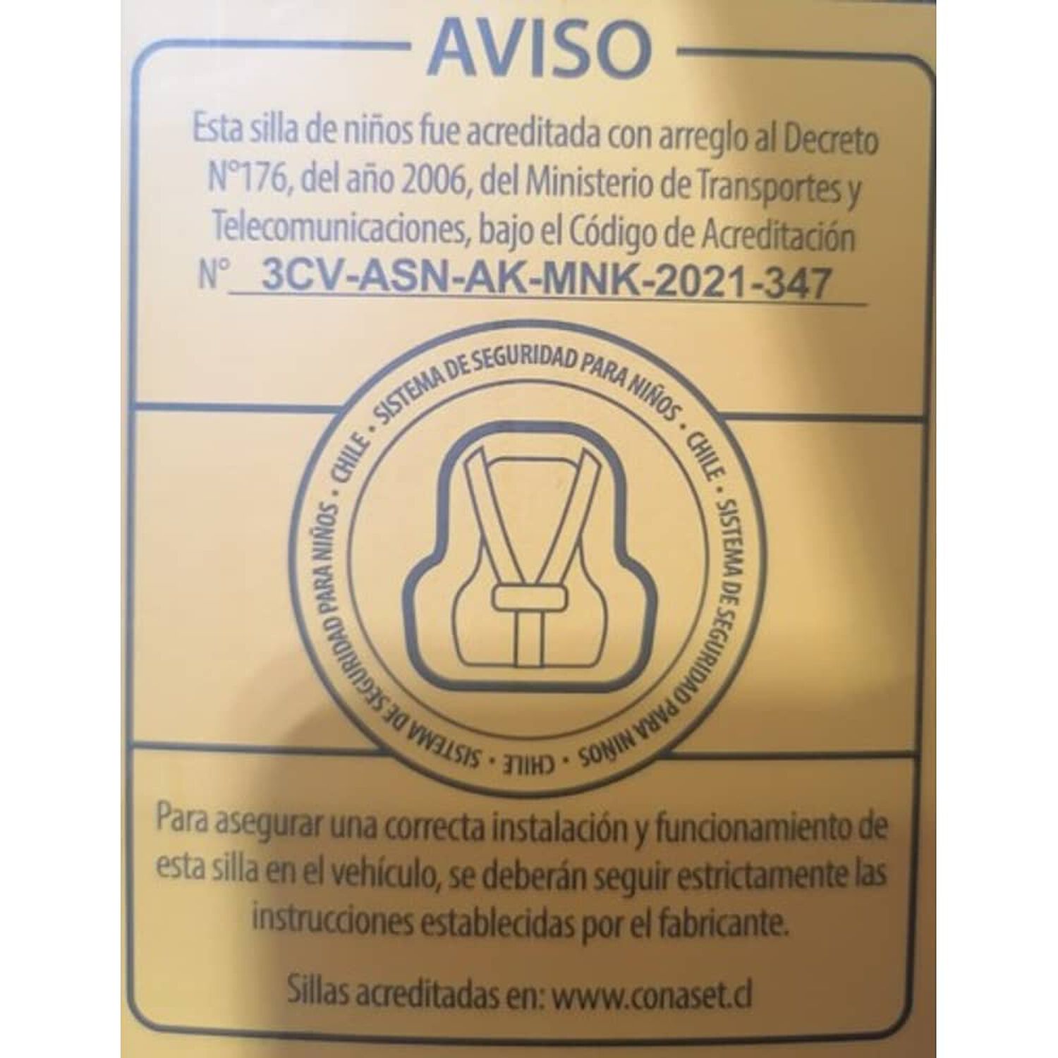 Silla De Auto A Contramarcha Minikid Negro image number 6.0