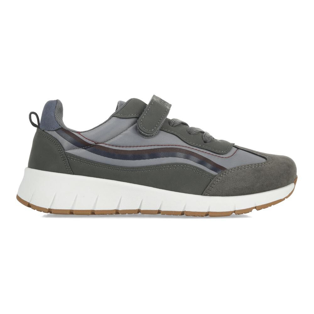 Zapatilla Infantil Niño Topsis Gris image number 2.0