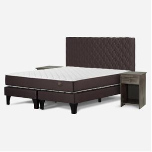 Cama Europea Rosen New Ergo T / 2 Plazas / Base Dividida