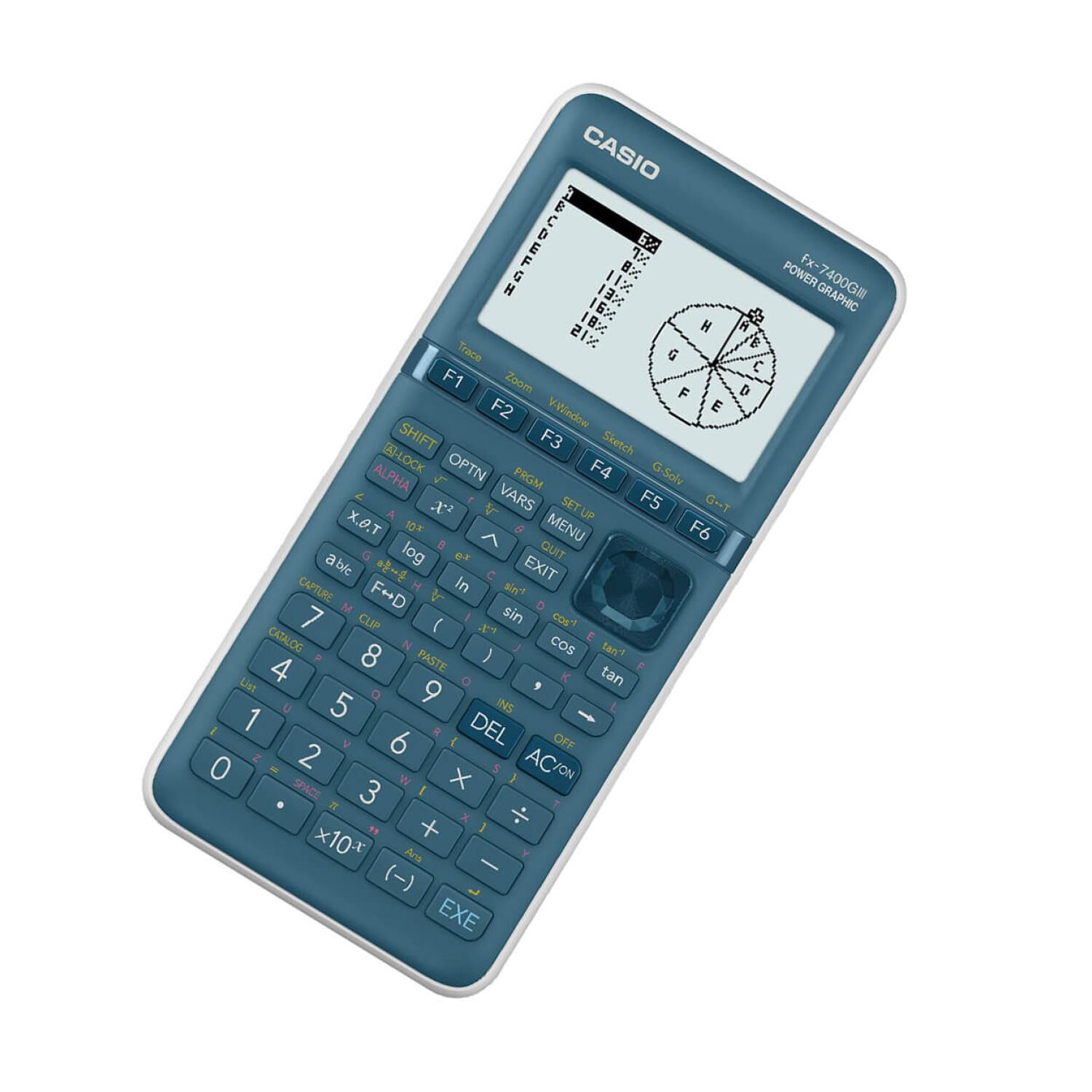 Calculadora Cientifica Graficadora Usb Azul Fx-7400giii image number 0.0