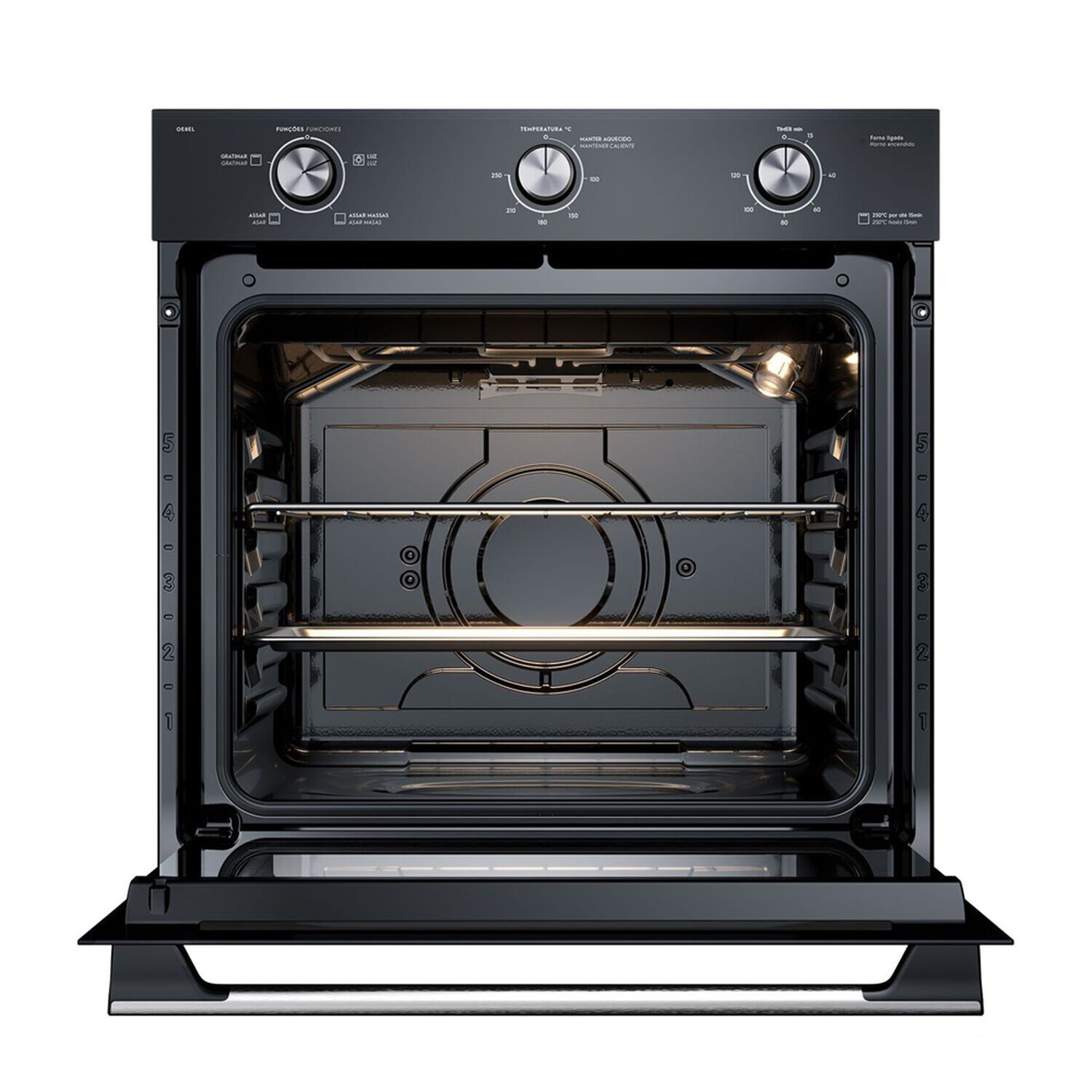 Horno Empotrable El&eacute;ctrico Electrolux 80l Efficient Con Perfectcook Oe8el image number 1.0