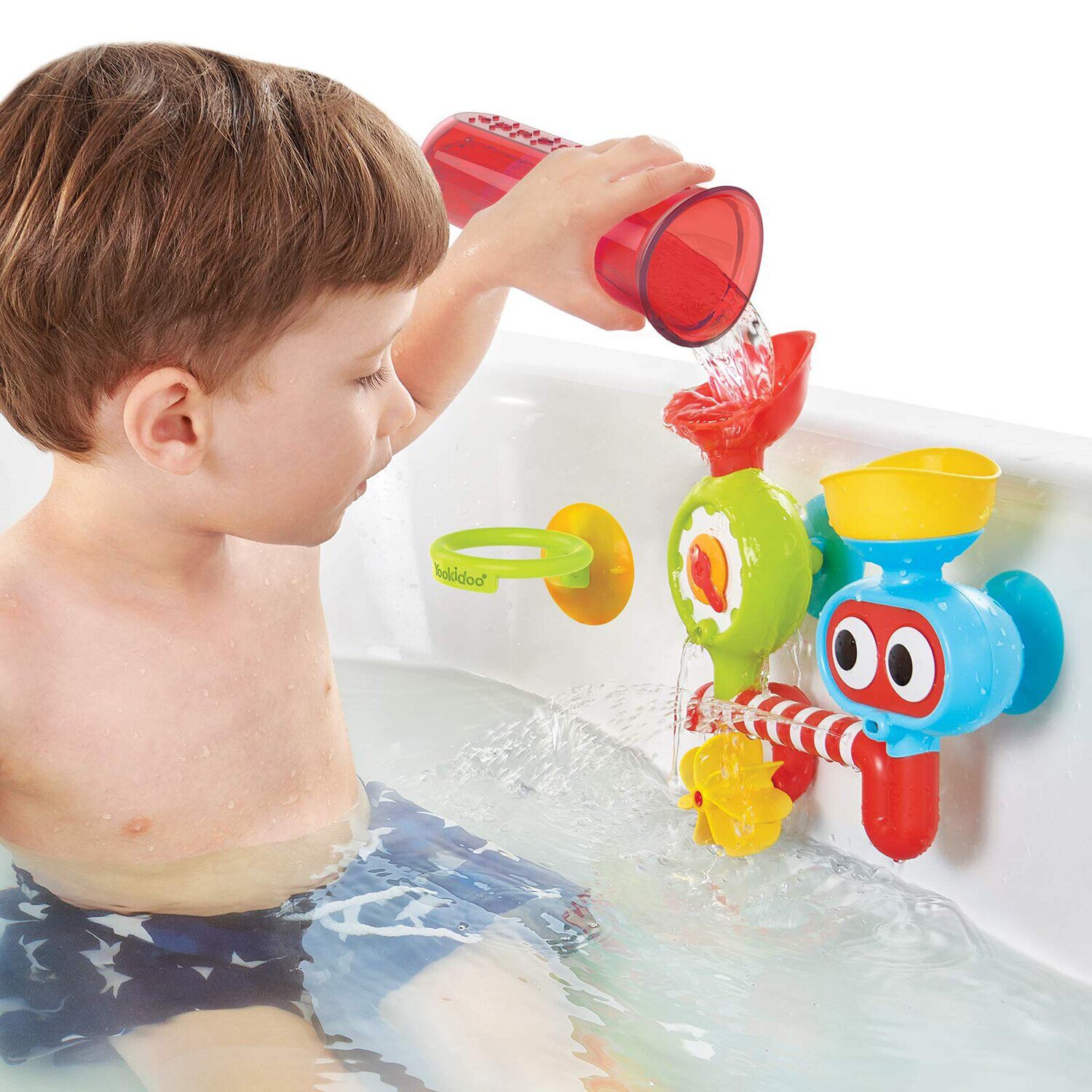 Juego De Ba&ntilde;o Laboratorio Infantil Beb&eacute; Ni&ntilde;o Ni&ntilde;a Tina Yookidoo image number 2.0