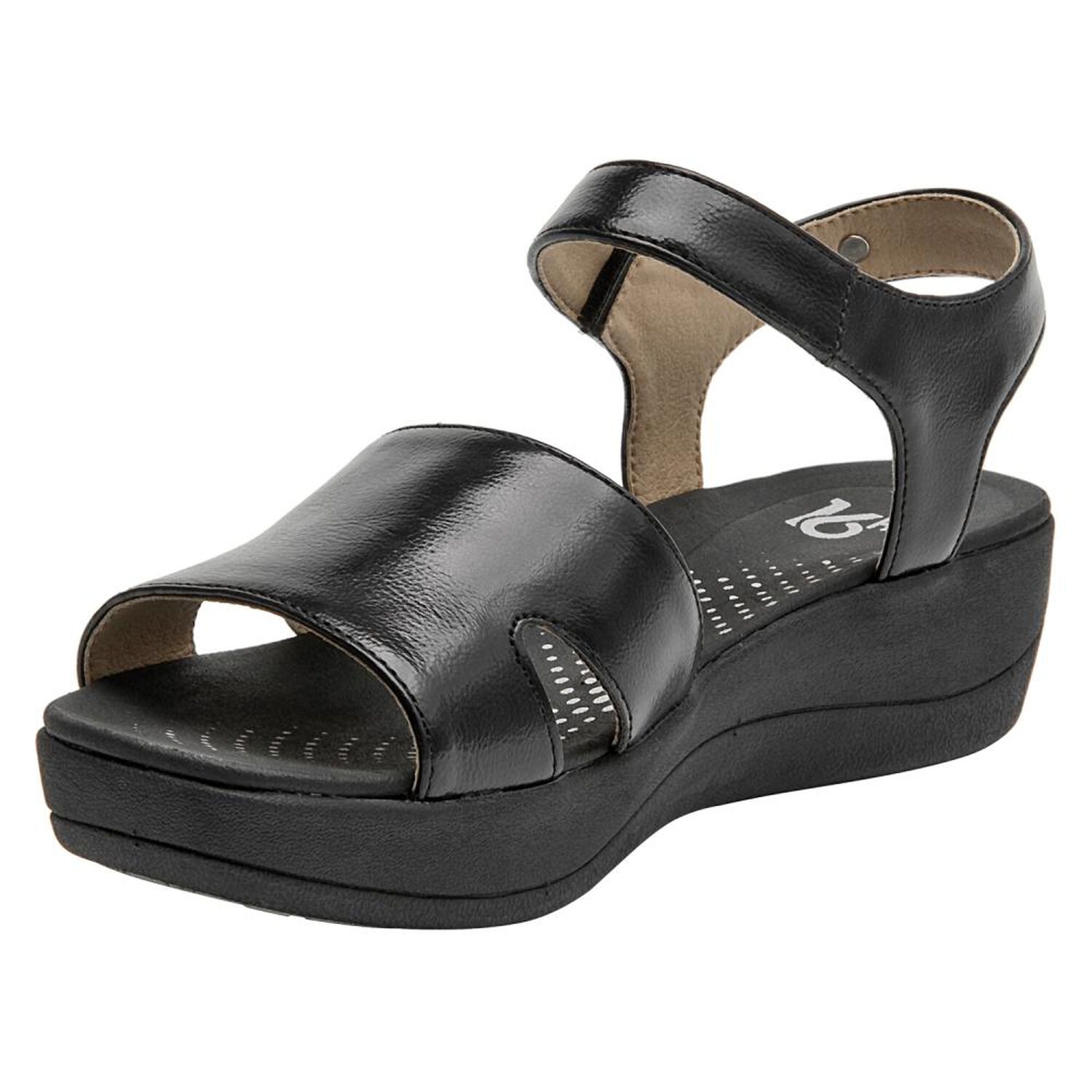 Sandalia Mujer 16 Horas 16m0497 Negro image number 2.0