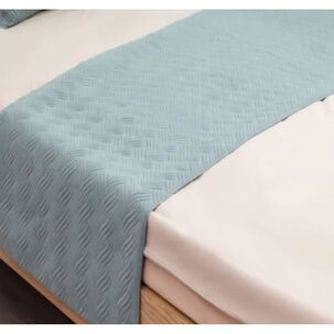 Piecera De Cama Plush Trenzas King