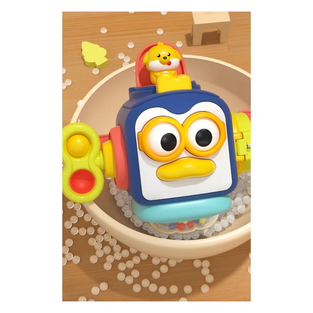 Cubo Sensorial Interactivo Montessori Para Bebe image number 7.0