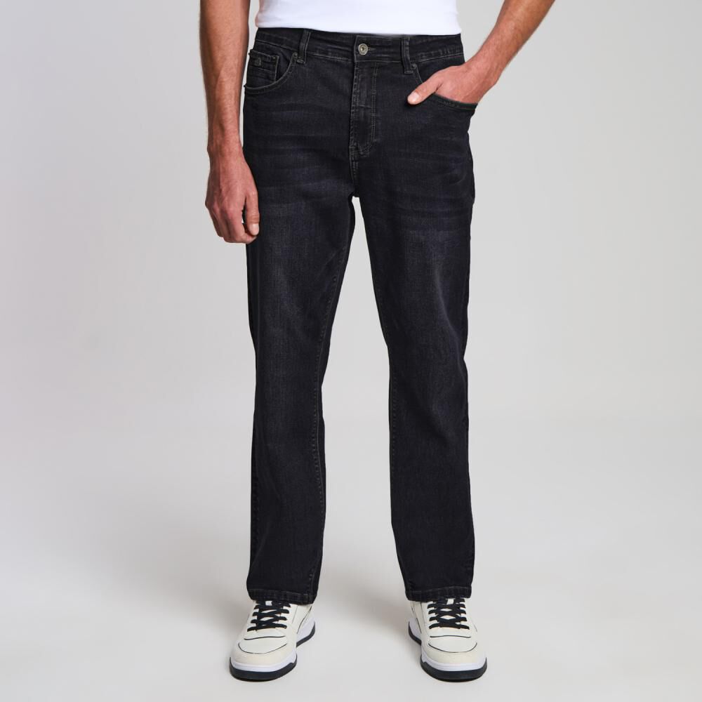 Jeans Tiro Medio Slim Hombre The King's Polo Club image number 0.0