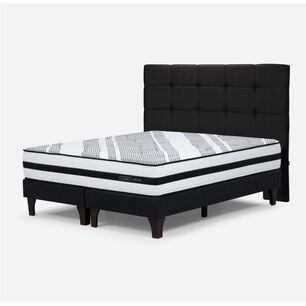 Cama Europea Rosen Driven / 2 Plazas / Base Dividida + Respaldo