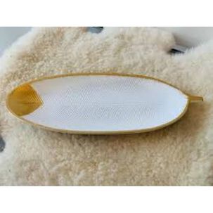 Set De 2 Bandejas Dise&ntilde;o Hojas