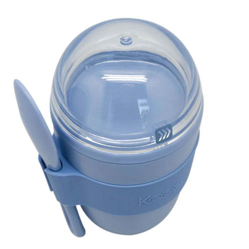Vaso Snack Keep 450 Ml Con Cucharita Colores - Ps image number 0.0