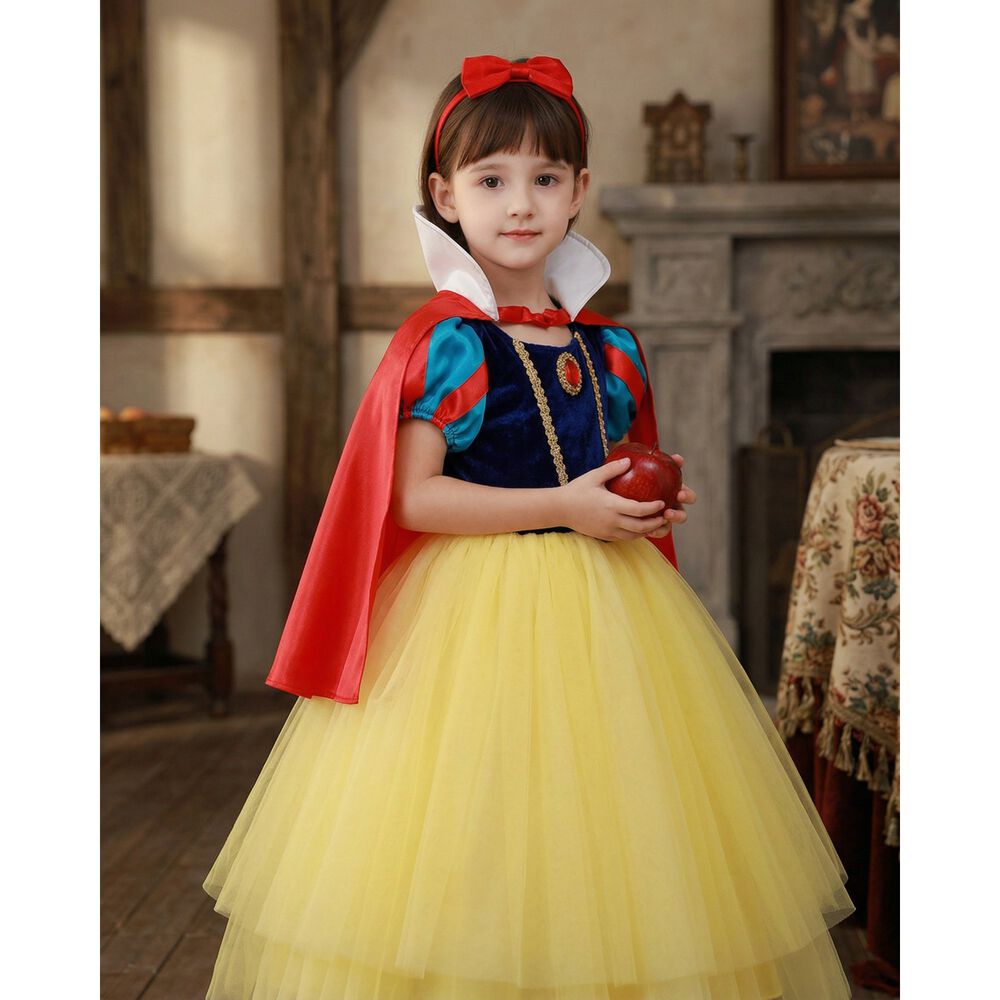 Disfraz Princesas Blanca Nieves Ni&ntilde;a Disney image number 9.0