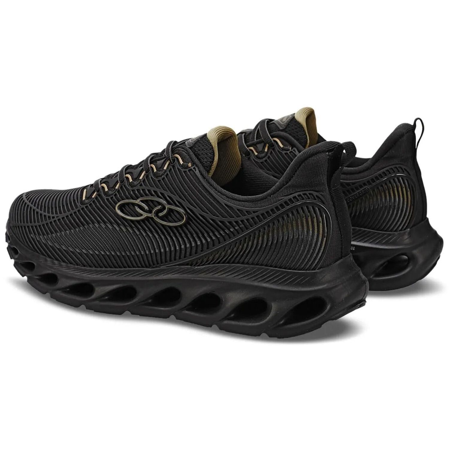 Zapatilla Hombre Perfect 4 Negro/dorado image number 4.0
