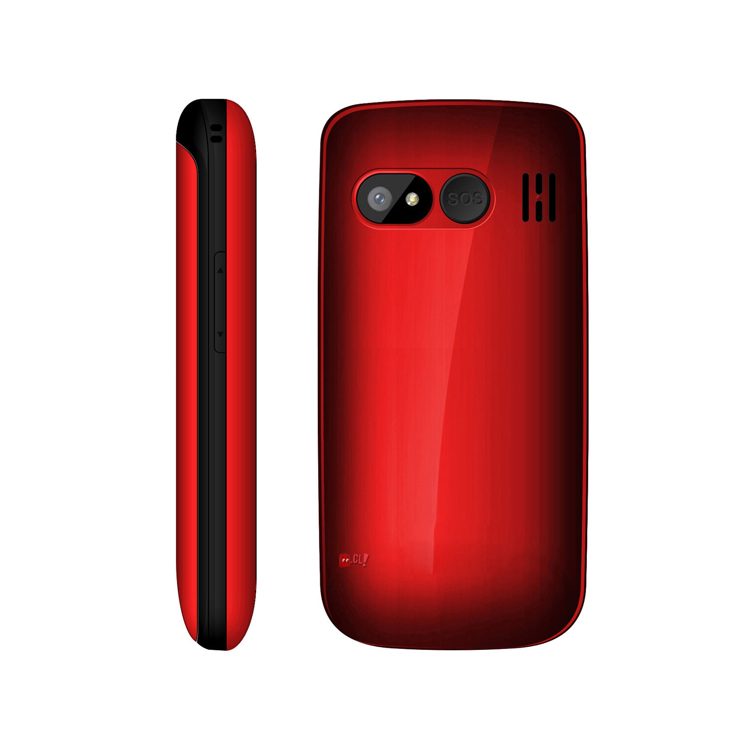 Celular Senior Adulto Mayor Modelo Almeja Color Rojo - Ps image number 1.0
