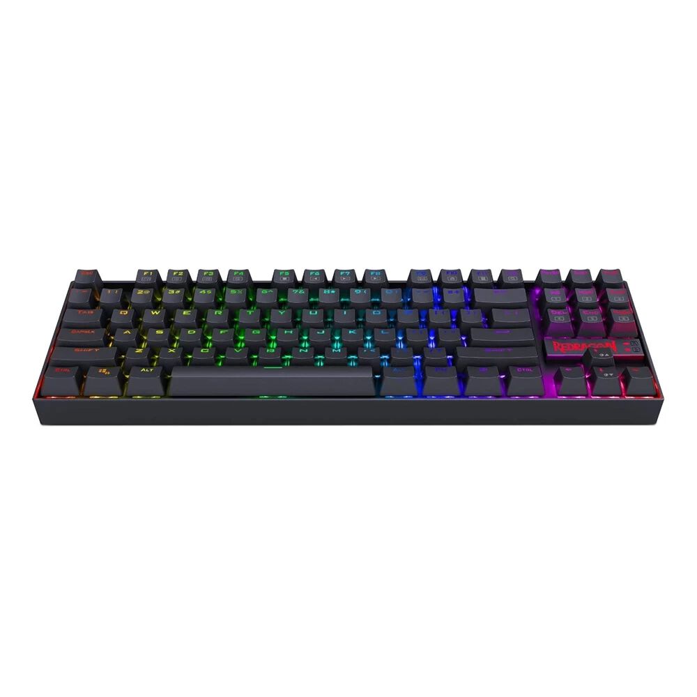 Teclado Mecánico Redragon Kumara Rgb Black Gamer Edition image number 4.0