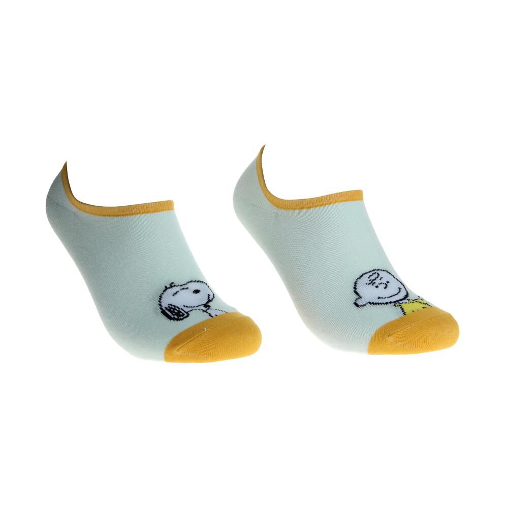 Pack Calcetines Mujer Inv. Rayas Snoopy / 2 Pares image number 1.0