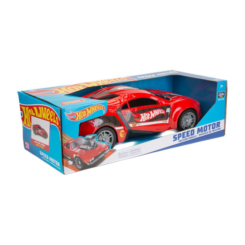 Vehiculo Friction Hot Wheels Speed Motor 42cm image number 2.0