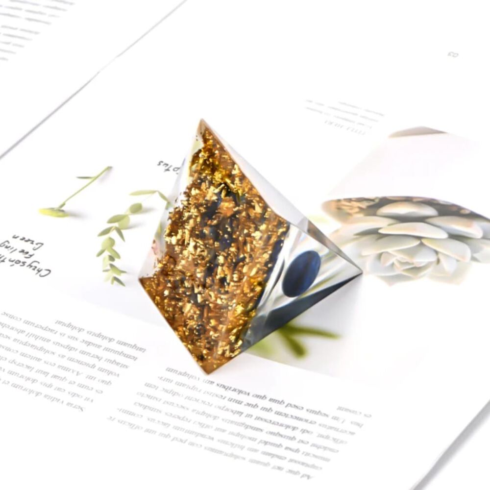 Pir&aacute;mide De Org&oacute;n Lapisl&aacute;zuli 5x5 Cm image number 2.0