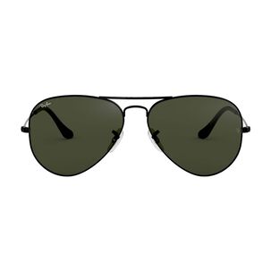Lentes De Sol Aviator Black Green Ray-ban