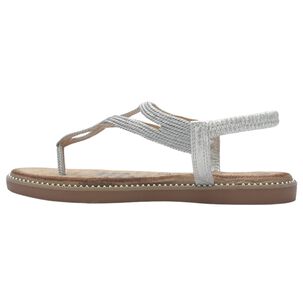 Sandalia Mujer Casual Plateado Chalada Angui-1