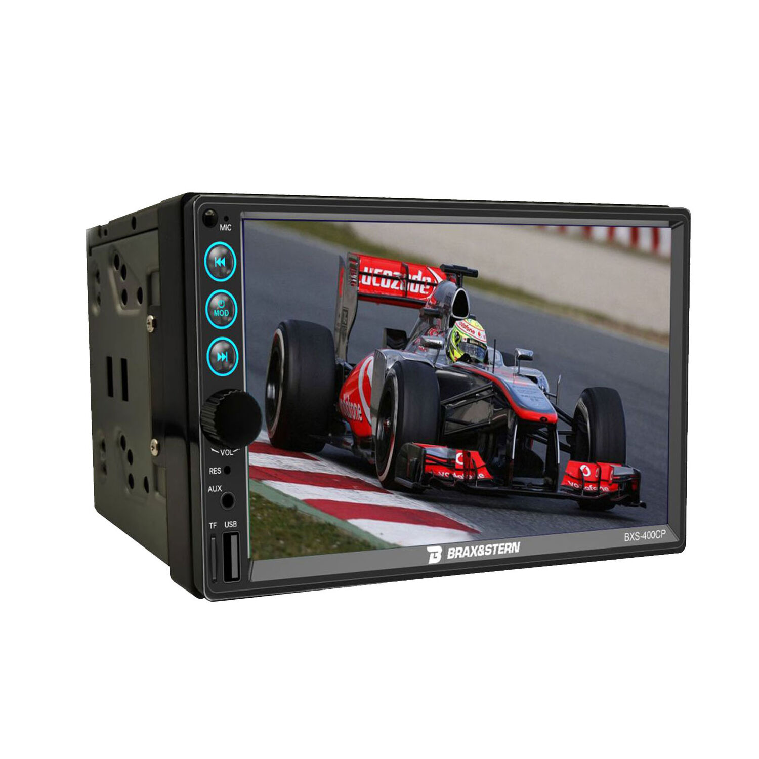 Radio Auto 2 Din Carplay Mirrorlink Touch Hd De 7'' Bxs-400 Negro image number 0.0