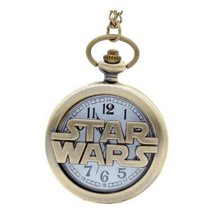Reloj De Bolsillo Retro Star Wars