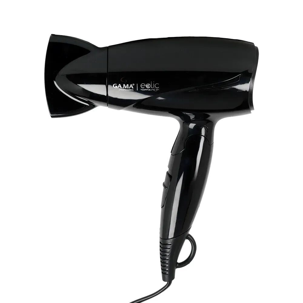 Secador De Pelo Gama Eolic Ion Mini 1600w Plegable Liviano Viaje Negro image number 0.0