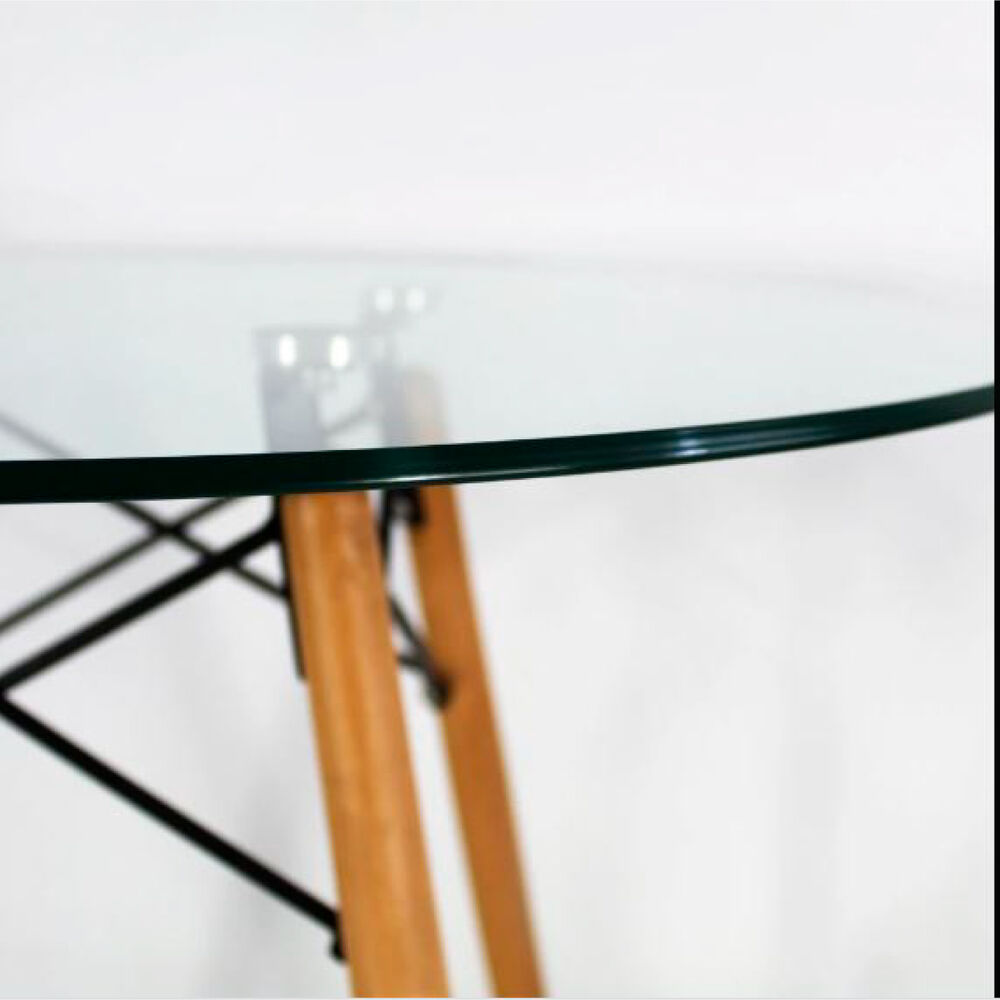 Mesa De Comedor Eames Vidrio D80 image number 2.0