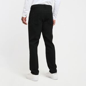 Pantalón Liso Tiro Medio Skinny Hombre Rolly Go
