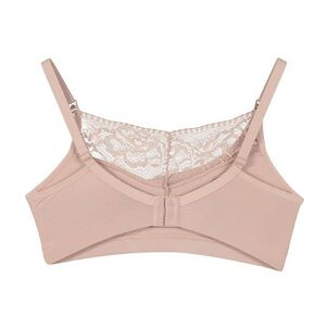Sosten Lactancia Semi Encaje Palo Rosa 2rios