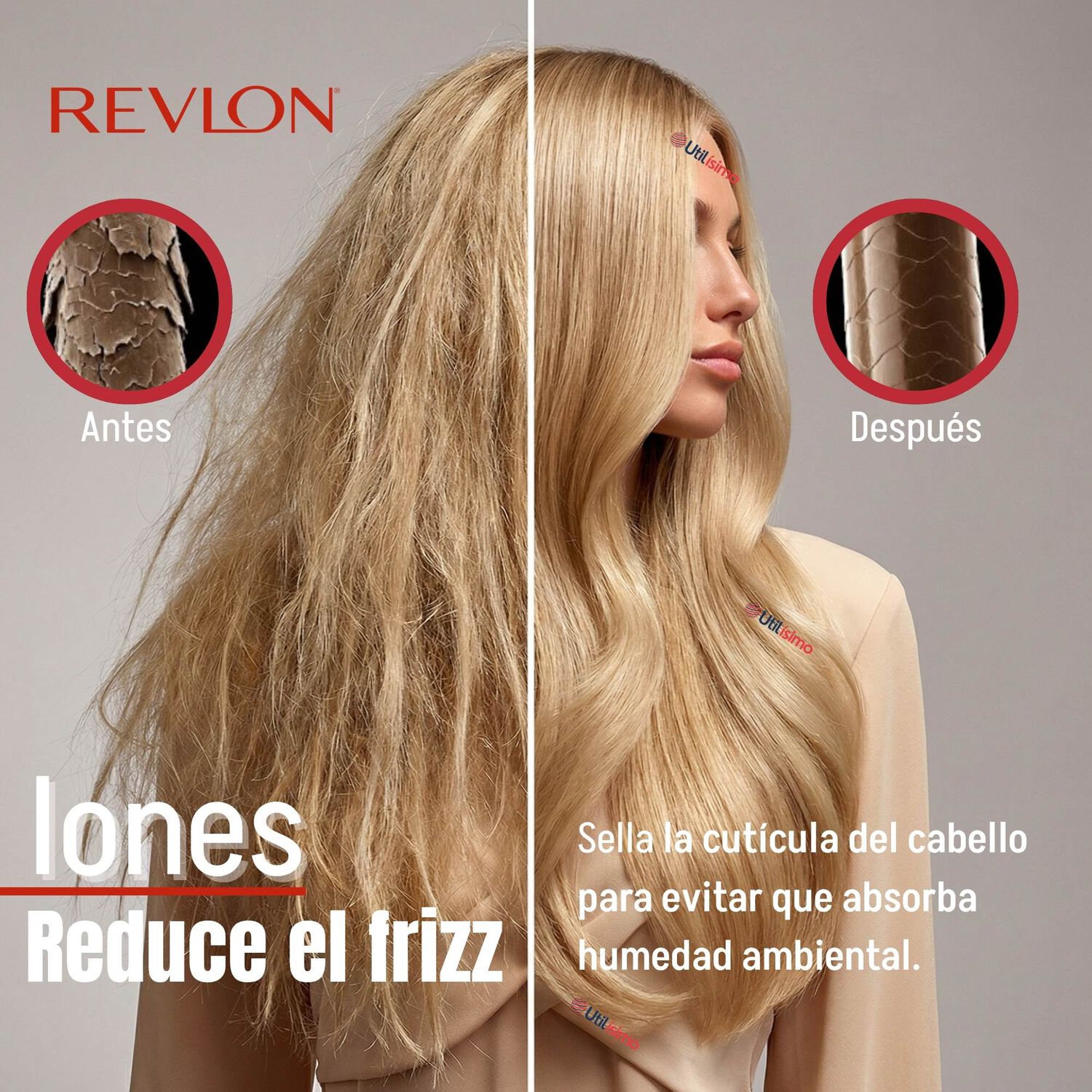 One Step Secador Alisador Voluminizador Revlon 1200w Plus + image number 5.0