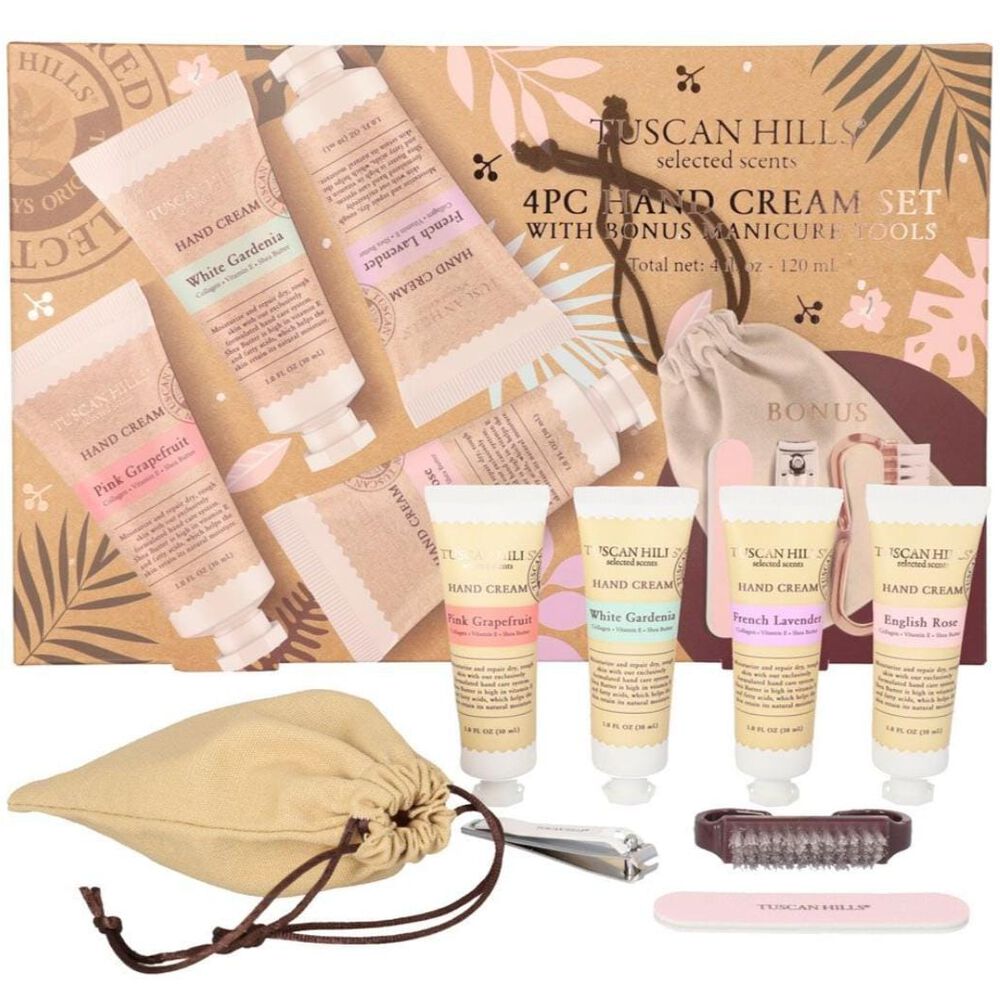 Set De Manicure Tuscan Hills Cremas Para Manos Distintos Aromas image number 0.0