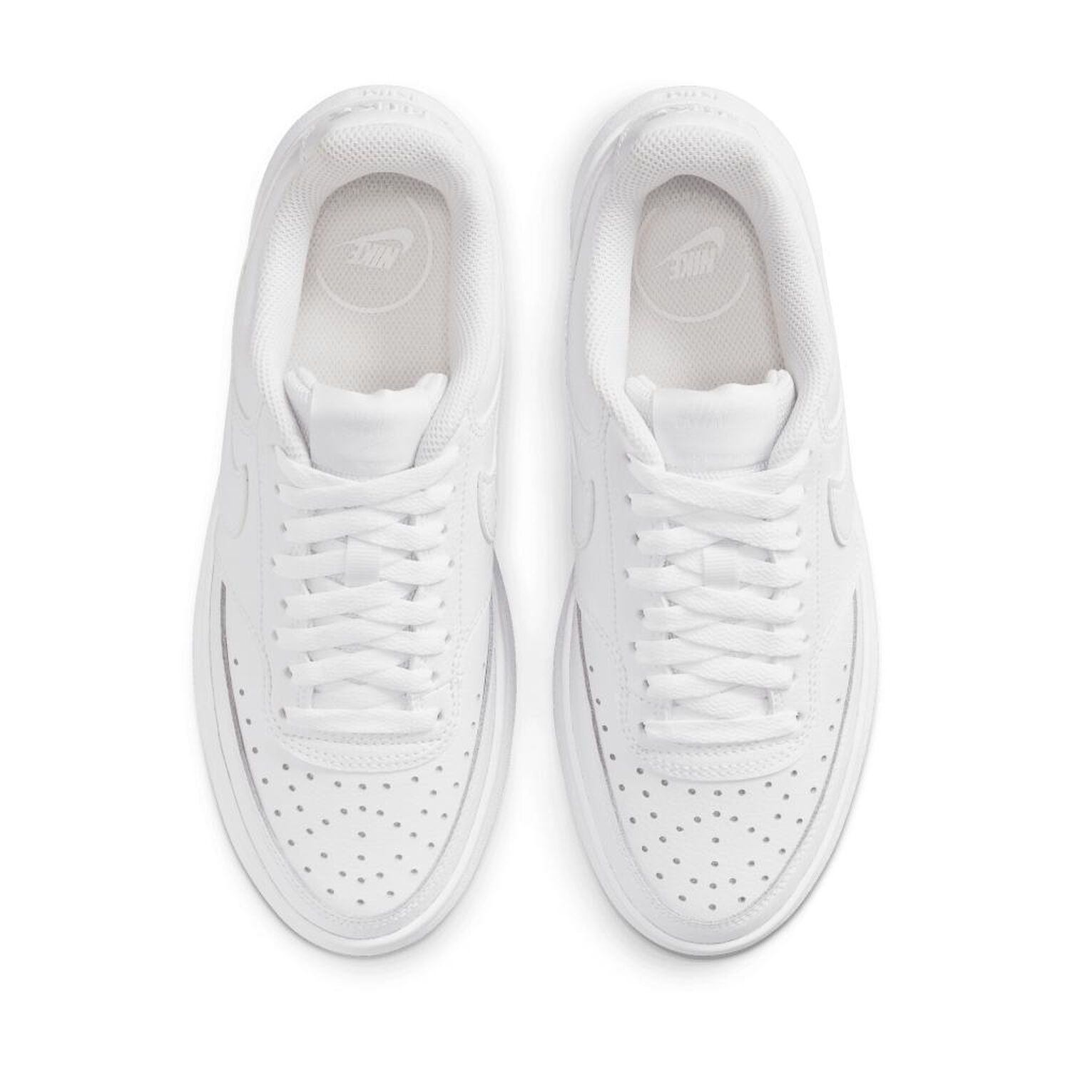 Zapatilla Urbana Mujer Nike Nike Court Vision Alta Blanco image number 2.0