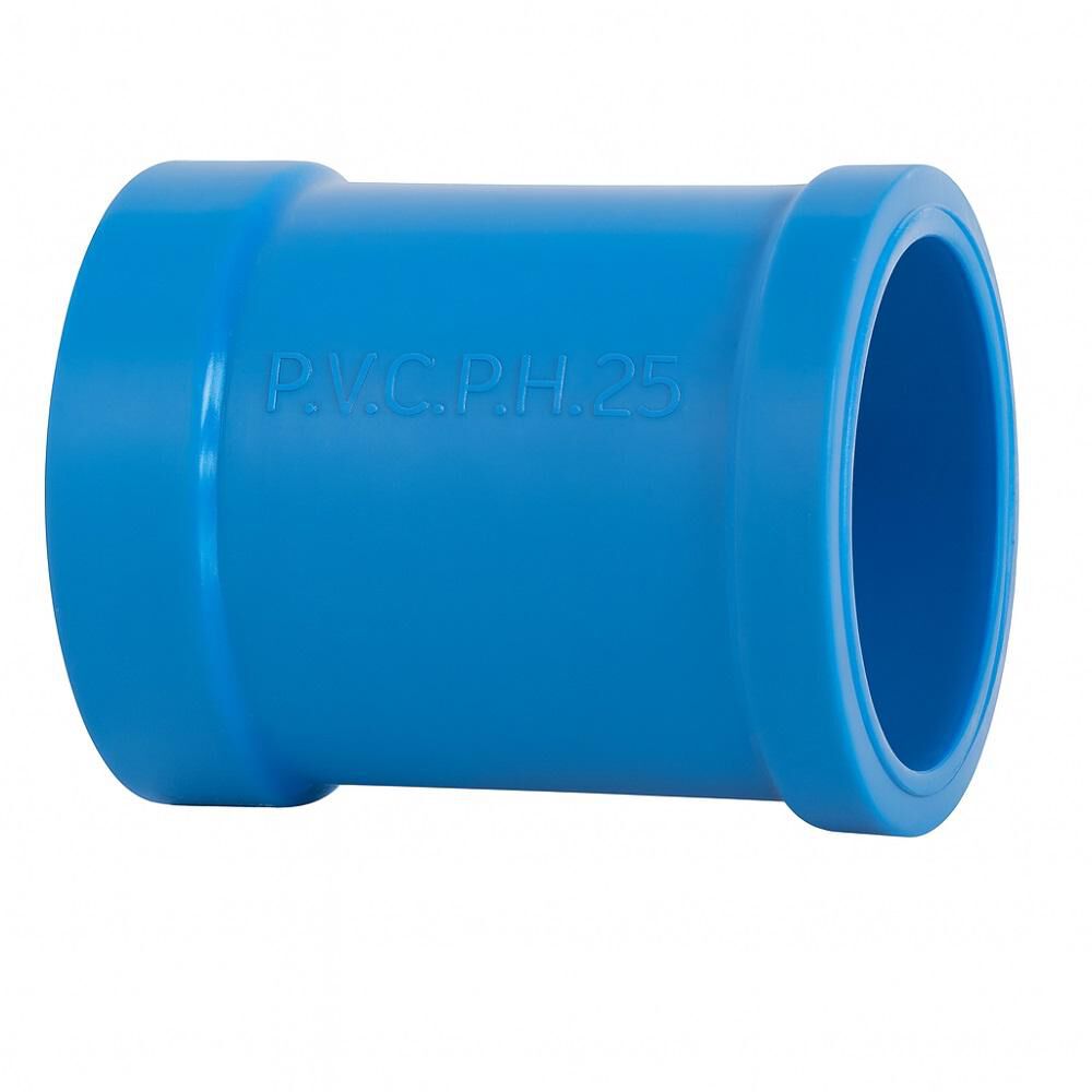 Pack 5un Copla Pvc Presion 20mm Hidraulico image number 1.0