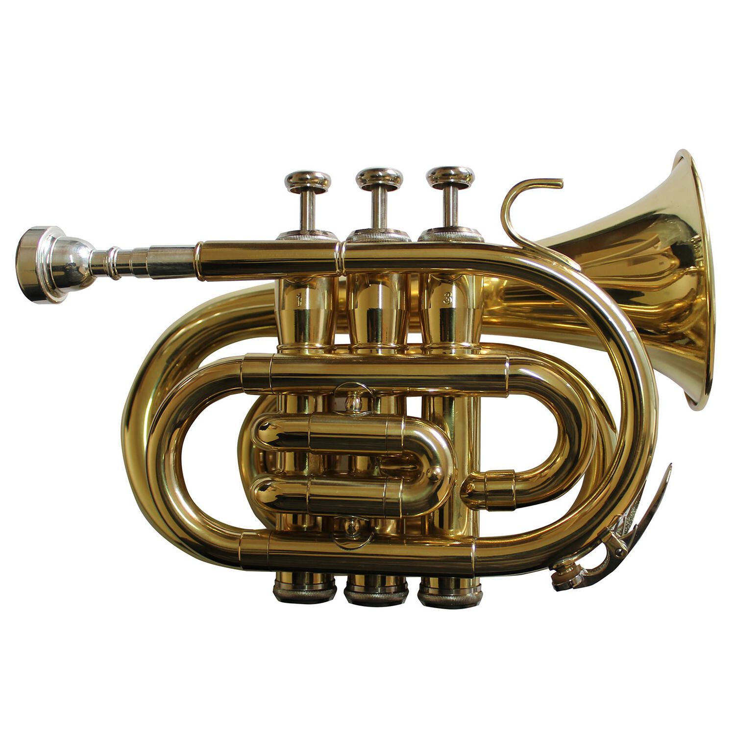 Trompeta Pocket Allegro Bb Dorada All6417l image number 0.0