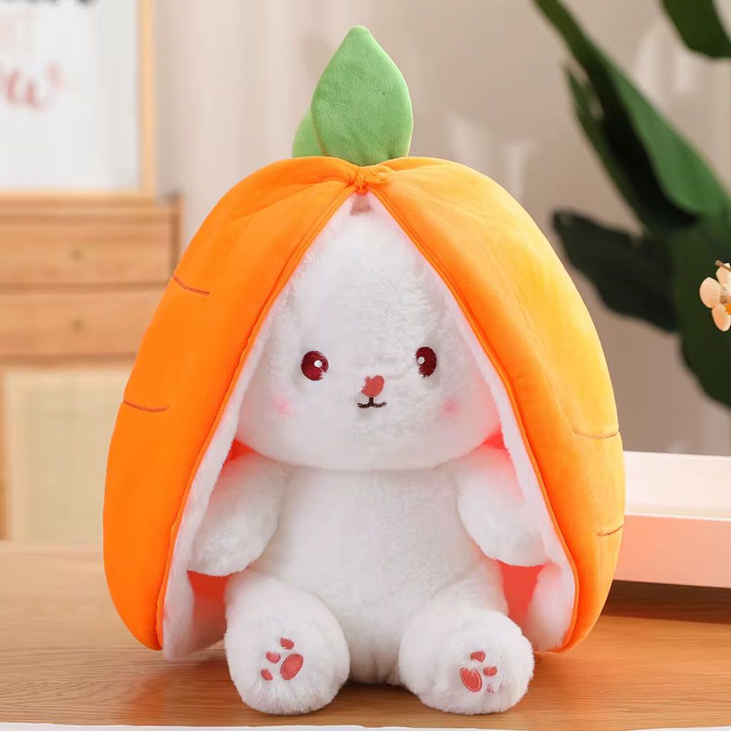 Peluche Conejo Zanahoria Kawaii Naranjo 50 Cm image number 3.0