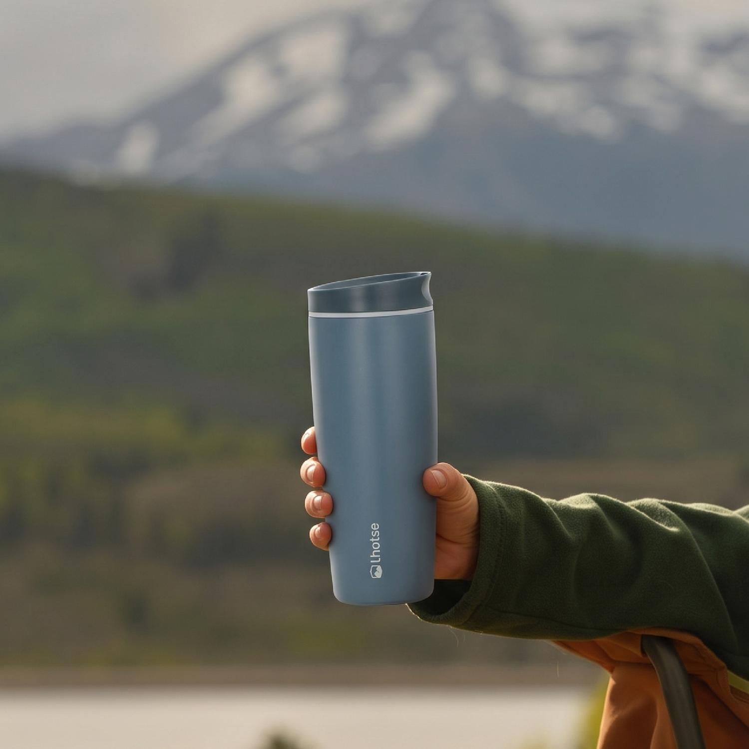 Vaso Mug T&eacute;rmico Agua Caf&eacute; Acero Inox Termicup 590 Ml Lhotse image number 1.0
