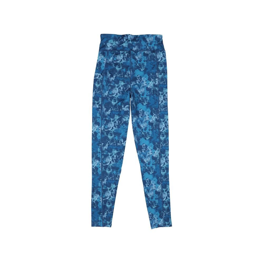 Calza Deportiva Full Print Tiro Alto Mujer Wetland image number 1.0